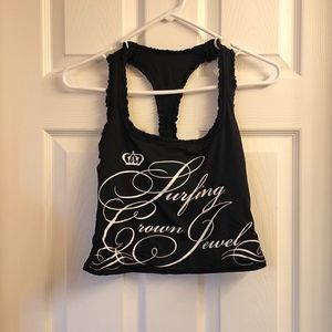 Juicy Couture Beach Surf Royalty top, size small